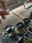 Profiled 8mm Custom Cut Glass Panes For Shop Logo