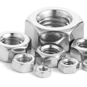 China DIN934 Hex Nut Carbon Steel Galvanized Spot Supply M6 Grade 4.8/5.8 factory