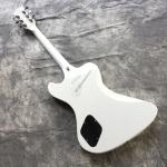 Free delivery, hot selling electric guitar, white hardware, front brown back red