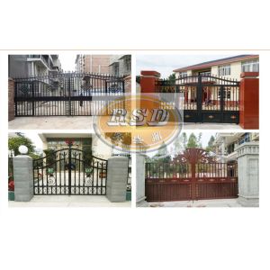 China Modern Zinc Steel Villa Gate Galvanized Security Fence factory