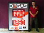 110/220VAC 12 inch Led Gas Station Signs With RF Remote Control for Petrol