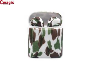 China DC Charging Bluetooth Earpiece Accessories , Camo I7s TWS Earphone With Full Printing factory