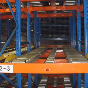 China Steel Warehouse Flow Racks FIFO Order Picking System 1000kg - 6000kg Loading Capacity factory