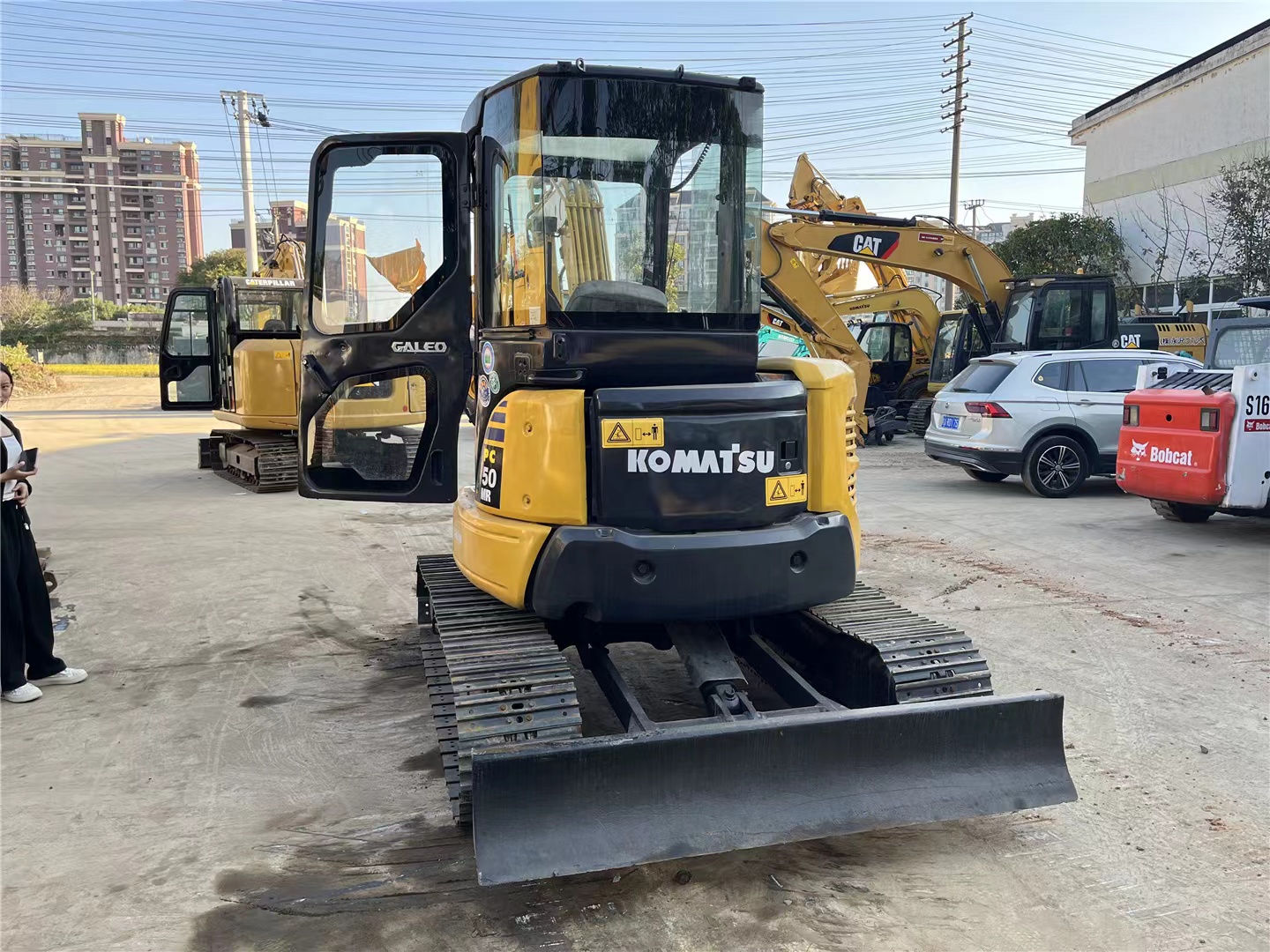 Second Hand Komatsu PC50 Excavator with Good Performance and 5000 KG Machine Weight