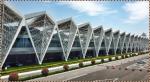 Modern Steel Prefab Commercial Building With Security Measures