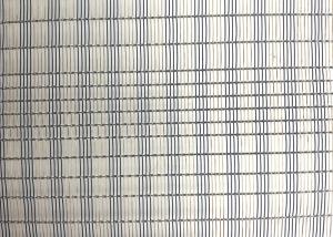China Ultra Thin Decorative Fine Metal Mesh Laminated Glass Fabrics 2.5m Width factory