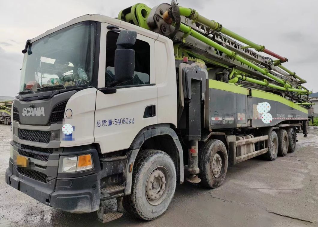 67m Concrete Pump Truck Construction Equipment Zoomlion Concrete Boom Pump