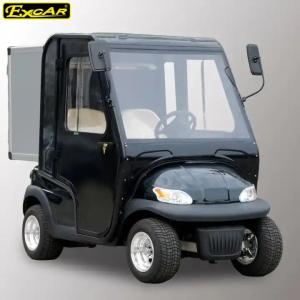 China Electric Hotel Golf Buggy Car CE Approved With Aluminum Cargo Box factory