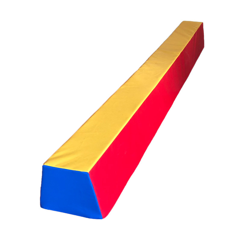 Movable Kids Gymnastics Beam 244*10*6.5CM Size Customized Logo Available