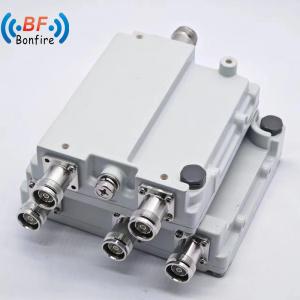China RF 1710-1880 1920-2170 2300-2400 2500-2700MHz GSM Dcs WCDMA DIN-Female Twin Band Triplexer Combiner factory