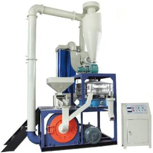 China Large Capacity PVC Pulverizer Machine Adopt Auto - Feeding Uniform factory