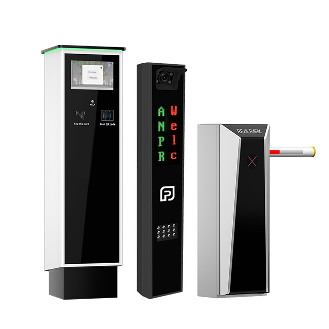 Streamlined Parking Lot Management Solution with 128GB Maximum Storage Capacity Two-color LED Display LPR Parking Controller