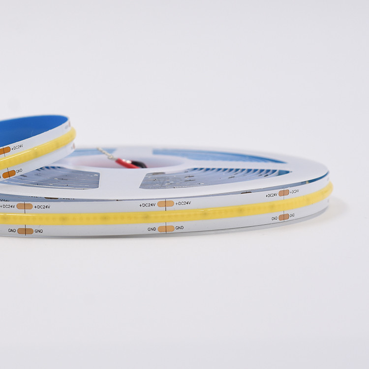 3000k 4000k 6500k COB Light Strip New Arrival Design 504 Leds/M 12W/M for Lighting Project