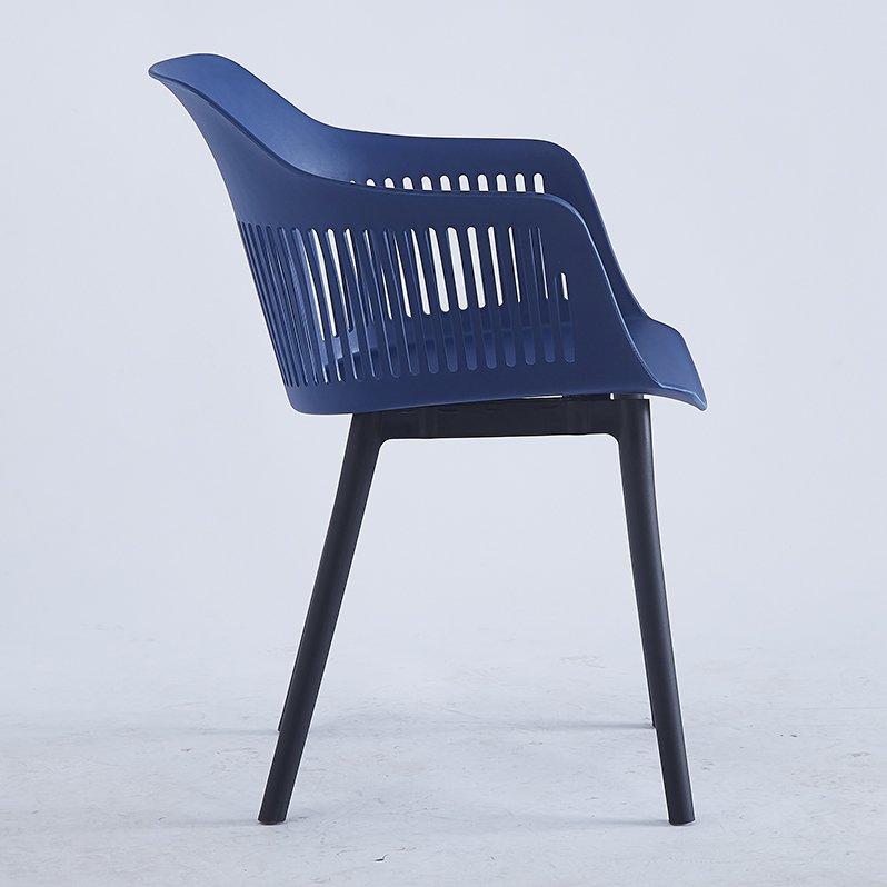 Contemporary Grey Plastic Dining Chairs Plastic Kitchen Chairs For Home Office
