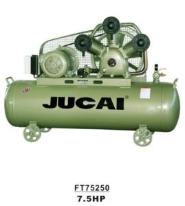 China 7.5hp 5.5kw 250L Belt Driven Industrial Electric Reciprocating Piston Compressor factory