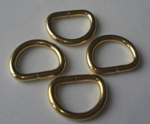 China Metal D Ring Mini Metal D Ring 10mm D Rings factory