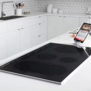 China 500*500 Electronic Ceramic Glass Induction Cooker Glass for Modern Kitchens factory