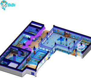 China Marine Themed Kids Indoor Playground Equipment For Amusement Park factory