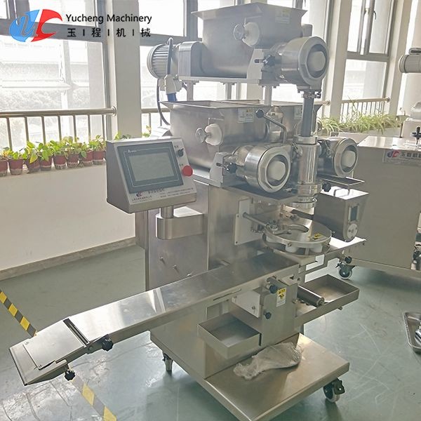 China PLC 2KW Industrial Meatball Maker Automatic Encrusting Machine High Accurate factory