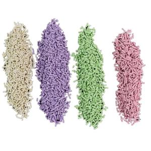 China Bacteriostatic Pet Tofu Cat Litter Fast Deodorizing Toilet Flushing Cat Litter factory