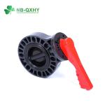 NB-QXHY CPVC UPVC 304 DN50-200 DIN Standard PVC Water Butterfly Valve for