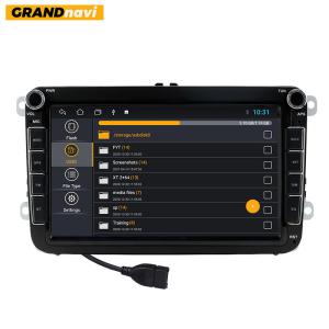 China GPS VW Car Radio With Bluetooth / USB Port / Rearview Camera factory