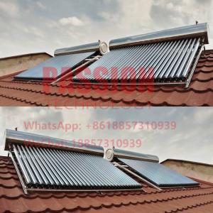China 304 Compact Pressure Solar Water Heater 300L Close Loop Solar Heating Collector factory