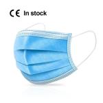 Hospital Use Non Woven Disposable Medical Masks / Doctor Medical Nurse Mouth