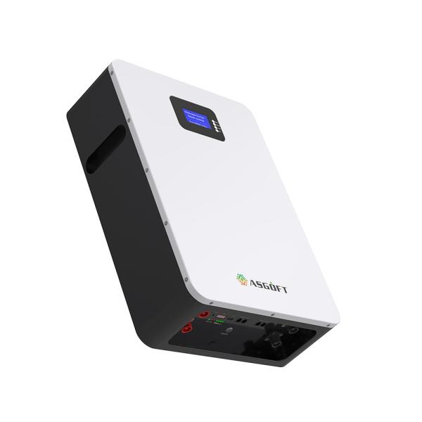 Asgoft Solar System Battery 20kw 5Kw Power Lithium Wall Mounted 48v 100ah 200ah
