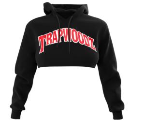 China Long Sleeve Printing Crop Top Sweatshirt factory