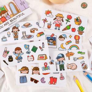 China Office Stationery Notebook Computer Decorative Adhesive Sticker Labels factory