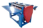 Steel Strip 4kw Sheet Metal Slitting Machine 0.6mm Plate PLC Control 380V