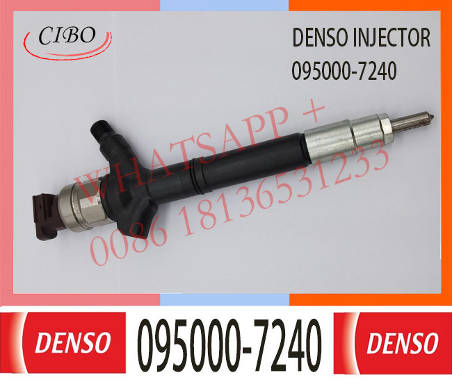 095000-7240 Neutral Common Rail Diesel Fuel Injector 095000- 6900 23670-0R110 For TOYOTA