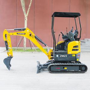 China Boom Swing 2 Ton Customized Mini Excavators Changchai Engine Small Tracked Excavator factory