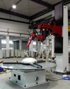 China Efficient And High Precision Robot Automatic Head Cutting For Pressure Vessel factory