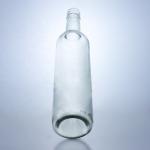 500ml 700ml 750ml 1000ml Clear Glass Bottle for Whisky Hot Stamping Surface