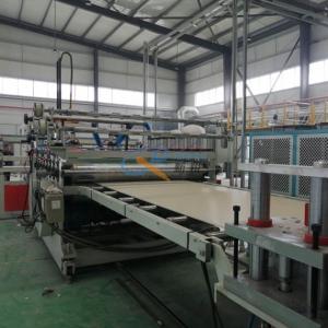 China ISO 2440mm 0.8g/Cm3 WPC PVC Board Making Machine factory