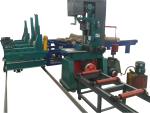 Industrial Wood Vertical Band Saw Sawmill Machine With Trolley with hydraulic