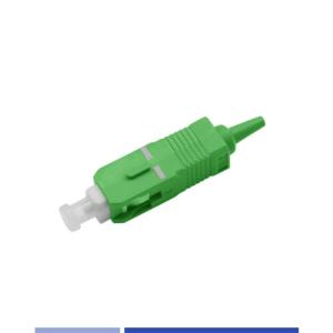 China SC/APC Fiber Optic Connector Singlemode Simplex 0.9mm boot factory