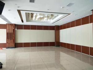 China Library School Sliding Folding Partition Walls Soundproof Aluminum Alloy Profile factory