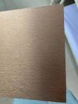 Weatherproof Brushed Aluminum Composite Panel 3mm Thickness