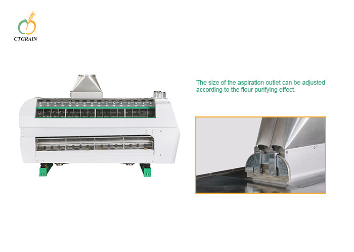 Aluminum Alloy Frame Coarse 800kg/H Wheat Purifier