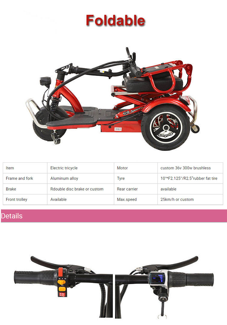 48v Lithium Battery Electric Scooter Motorcycle 400W Customized