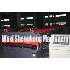Two Profiles Double Layer Roll Forming Machine With Chain Drive