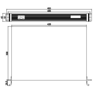 IPC-ITX1U02 Industrial Rackmount Computer 4U IPC 1 Expansion Slot 128G SSD