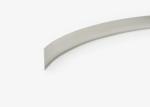 Silver J Shape Plastic Trim Strip Cap 2.0 CM Free Charge Office Logo Making