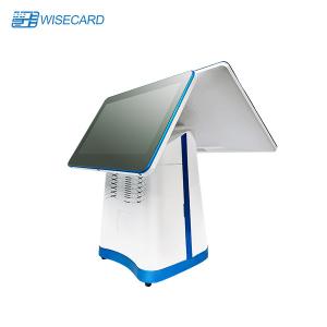 China Restaurant Touch Screen POS Cash Register Dual Screen RK3399 Processor factory