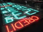 8.889 Pixel Tube LED Gas Signs Display Dimming Gas Price Display Signs