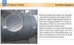 strength Steel Plate A36 Hot Rolled Steel Checkered Coils with 2.5mm 3.5mm 4.5mm
