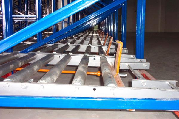 High Density Storage Pallet Live Racking Automobile Industrial Warehouse Storage